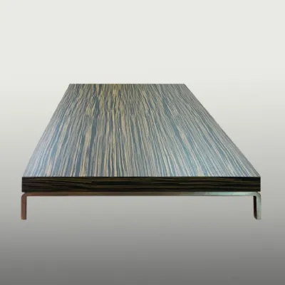 Tavolino in stile design modello Tavolino in legno ebano op 88x154 x20 zanotta di Zanotta con sconti imperdibili 