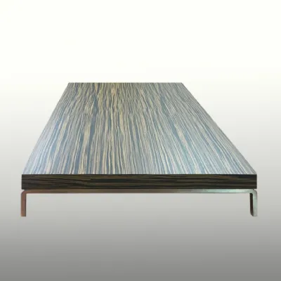Tavolino Zanotta modello Tavolino in legno ebano op 88x154 x20 zanotta in OFFERTA OUTLET