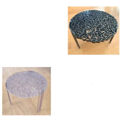 Tavolino modello T-table di Kartell a prezzo scontato