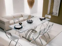 Tavolino Ozzio modello Light cr in OFFERTA OUTLET