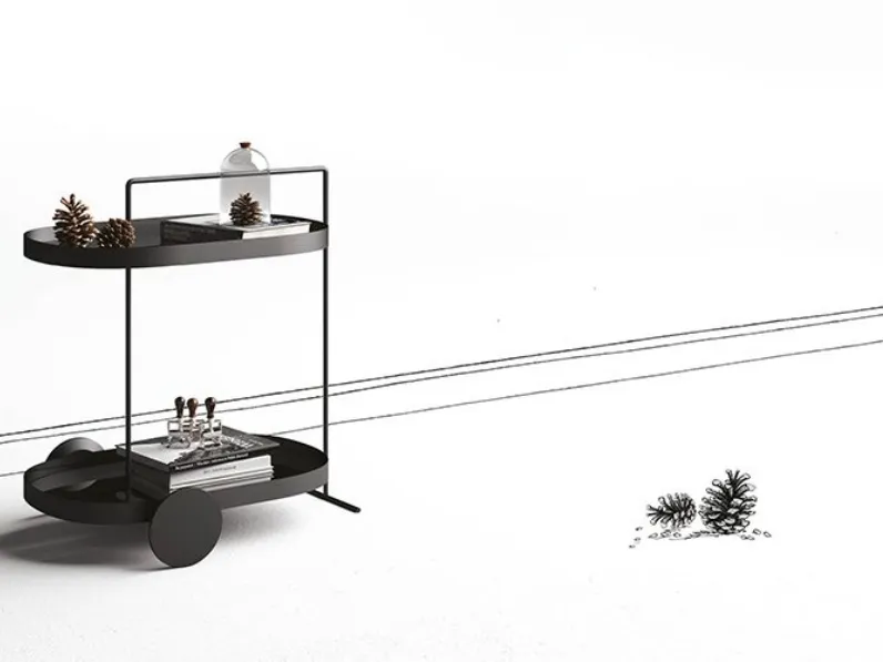 Tavolino in stile design modello Atollo di Minotti con sconti imperdibili 