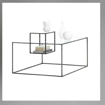 Tavolino Mogg modello Illusioni quadrato in OFFERTA OUTLET