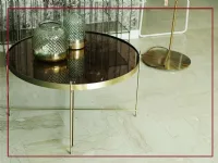 Tavolino modello Marissa ottone di Stones a prezzo scontato