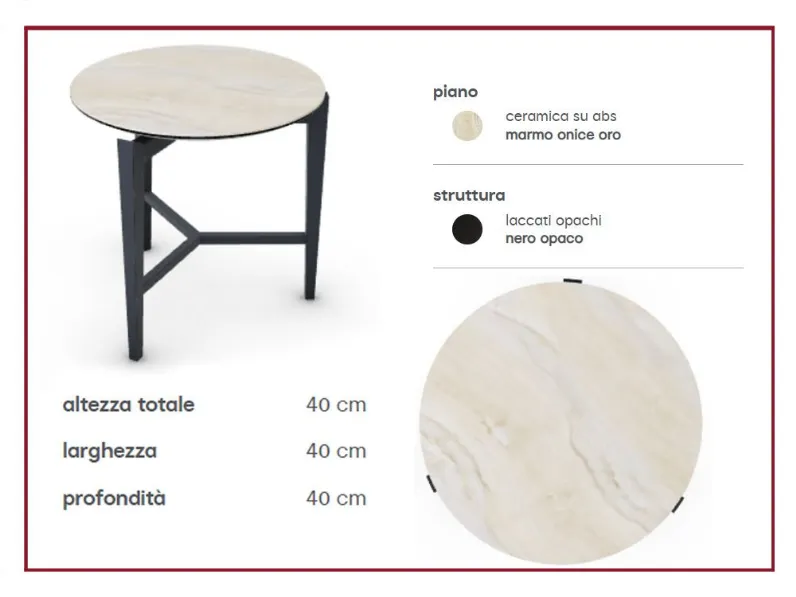 Tavolino Symbol Calligaris a prezzo riservato 