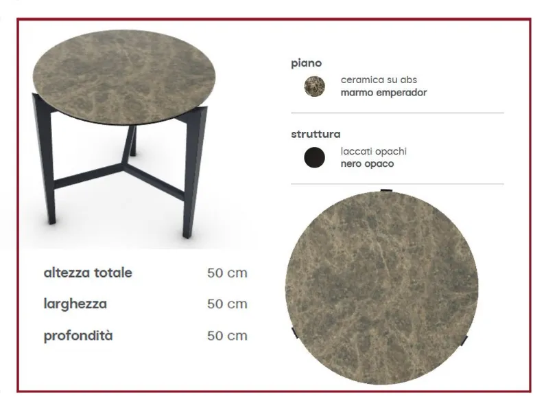Tavolino Symbol Calligaris a prezzo riservato 