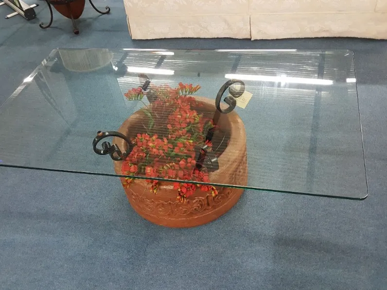 Tavolino modello Ts343 marmo rosso di Miniforms a prezzo ribassato
