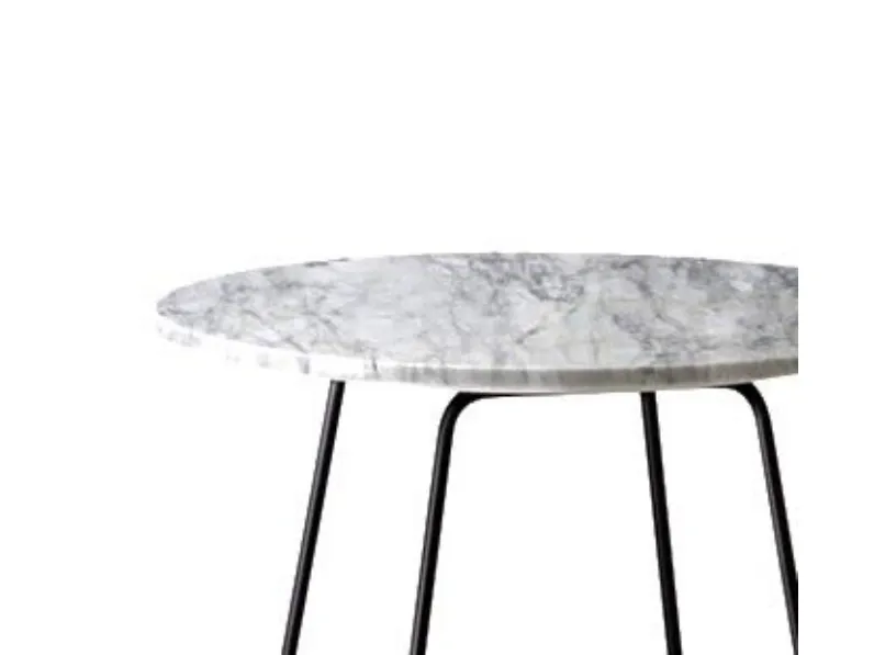 Tavolino moderno Orbis con piano in marmo di Novamobili a prezzo scontato