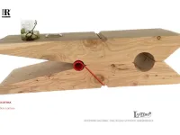 Tavolino design Tavolino la mollettina  di Riva 1920 a prezzo scontato