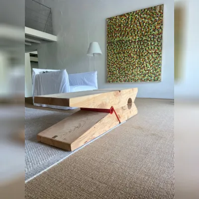 Tavolino design Tavolino la mollettina  di Riva 1920 a prezzo scontato