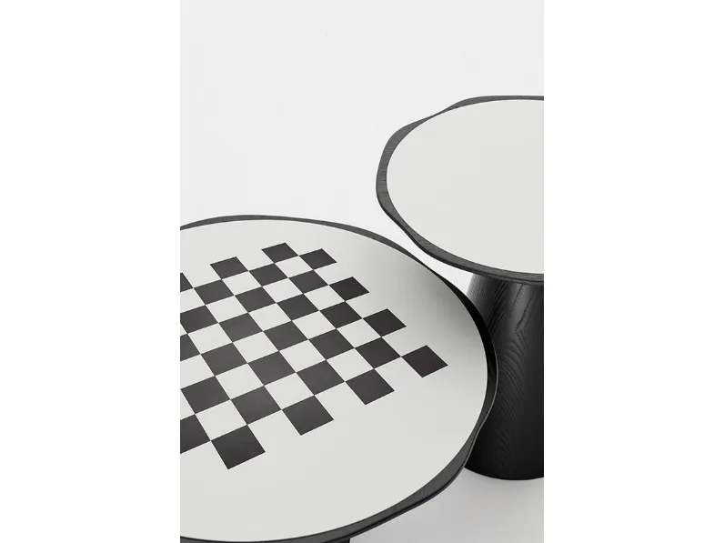 Tavolino design Scacco - basso di Pianca a prezzo scontato