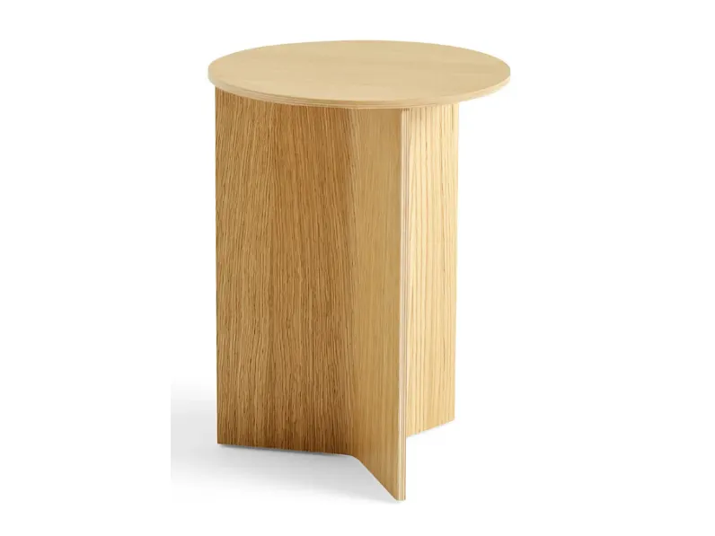 Tavolino modello Slit table wood  di Collezione esclusiva a prezzo ribassato