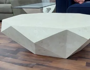 Tavolino Stones modello Diamond medium in OFFERTA OUTLET