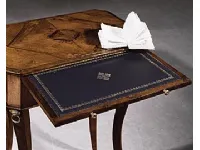 Tavolino Tavolino con piano in pelle estraibile scontato del 50% della marca Artigianale a prezzi outlet