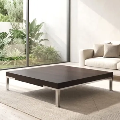 Tavolino Tavolino romeo 92x92  marrone zanotta del brand Zanotta in offerta - 70%