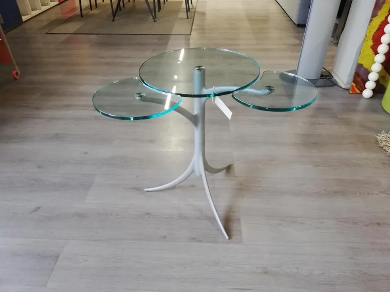 Tavolino Tonelli modello In cristallo in OFFERTA OUTLET