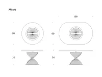 Scopri il tavolino moderno Ariel di Tonin Casa, ora a prezzo scontato! Una soluzione di design unica per la tua casa.