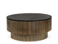 Tavolino design Virat d90 di Bizzotto a prezzo ribassato