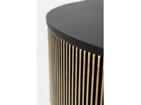 Tavolino design Virat d90 di Bizzotto a prezzo ribassato