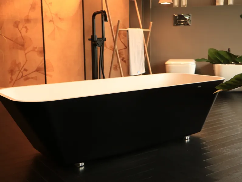 Vasca da bagno modello Alfa essential Edone in Corian SCONTATA