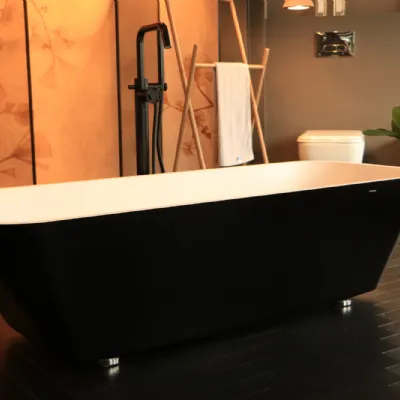 Vasca da bagno modello Alfa essential Edone in Corian SCONTATA