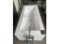 Vasca da bagno in Corian modello Vasca freestanding style sistem rivestita in corian 180x80 cm Artigianale a prezzo scontato