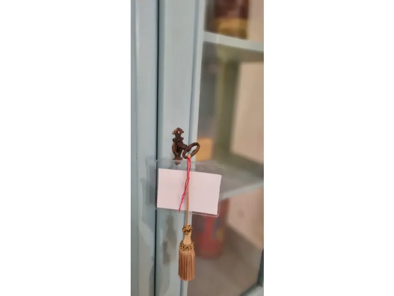 Vetrinetta Cristalliera abete Mirandola nicola e cristano in legno in Offerta Outlet