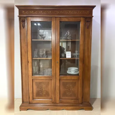 Vetrinetta Cristalliera stile classico Cristalliera di Artigianale in offerta