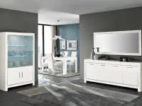 Vetrinetta modello Modello modena bianco in stile moderno di Artigianale a PREZZI OUTLET