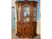 Vetrinetta Noce e radica small  Artigianale in legno in Offerta Outlet