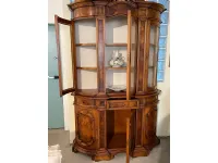 Vetrinetta Noce e radica small  Artigianale in legno in Offerta Outlet