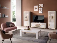 Vetrinetta Vetrina 2 ante gold di Artigianale in Offerta Outlet