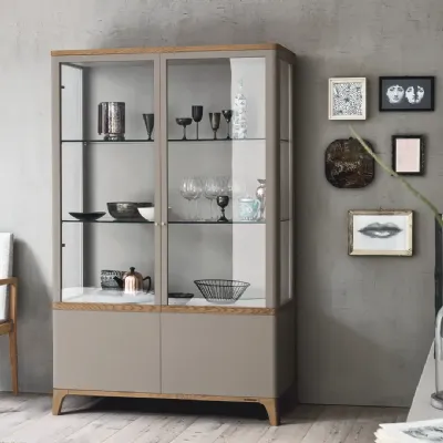 Vetrinetta Vetrina bali  Le fablier in legno a prezzo Outlet