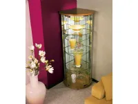 Vetrinetta Vetrina in cristallo ad angolo mod.maril in promo-sconto del 45% di Artigianale in Offerta Outlet