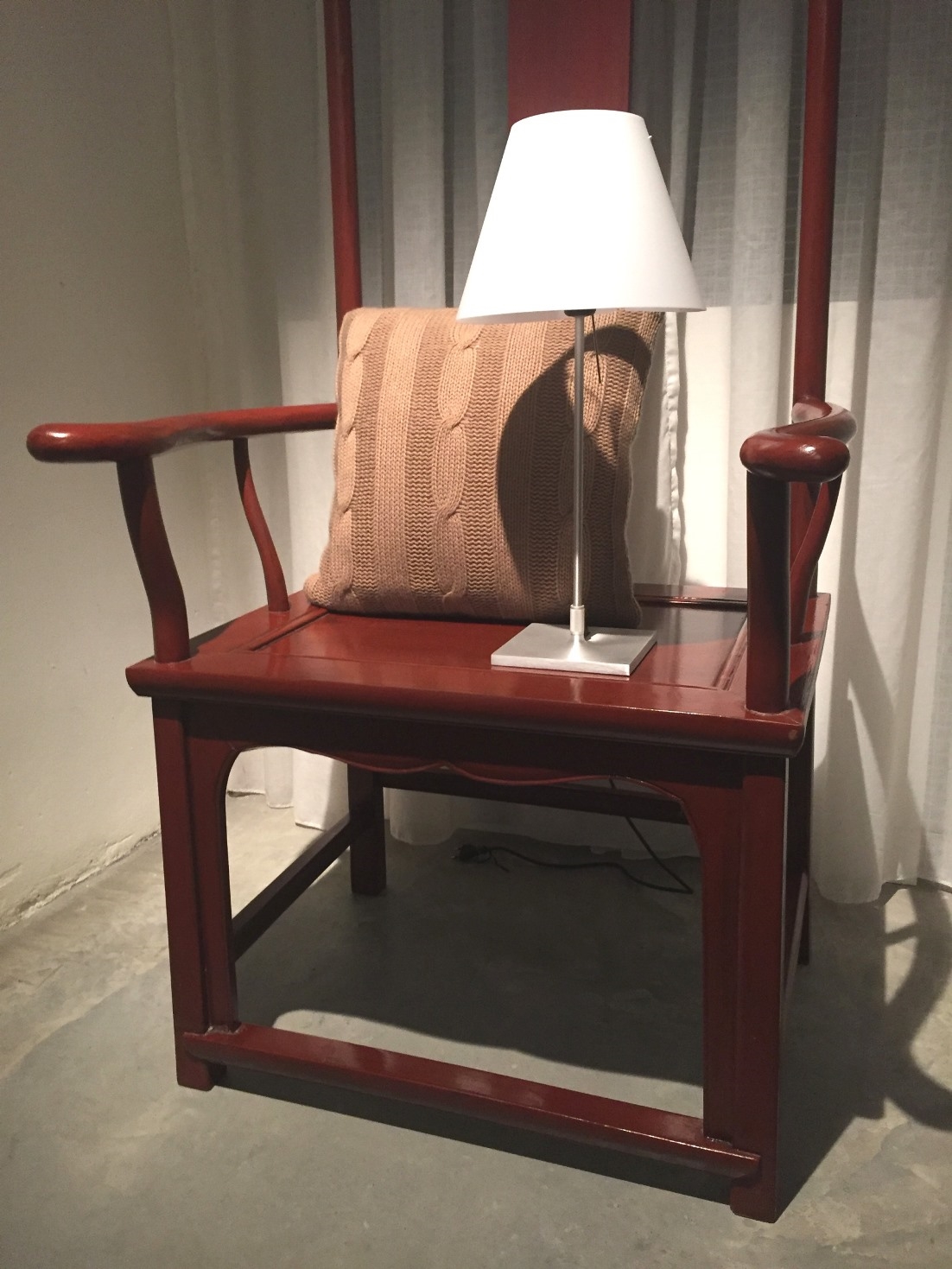 Flamant poltrona trono cinese, big arm chair complementi ... Poltrone da complemento