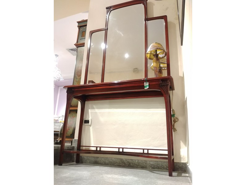 consolle liberty legno di mogano con specchio scontato del 36% consolle liberty legno di mogano con specchio scontato del 36%