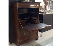 Secrétaire antiquariato 800' Francese , originale in ciliegio e piano in marmo