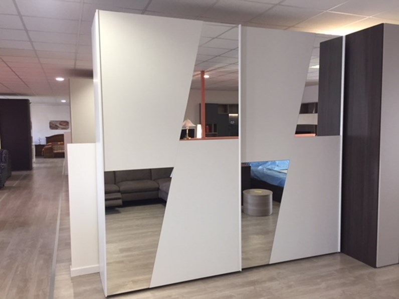 Albamobili Armadio Xxl Moderno Laminato Materico Ante scorrevoli Albamobili Armadio Xxl Moderno Laminato Materico Ante scorrevoli