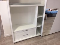 Albamobili Armadio Xxl Moderno Laminato Materico Ante scorrevoli