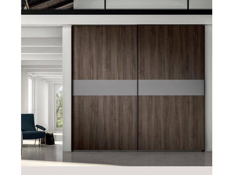 Armadio 2 Ante Maxi Altezza 258cm Md Work Offerta Outlet