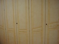 Armadio classico a 6 ante con decoro