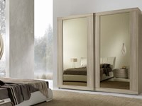 Armadio mod.Big con Specchi bronzati