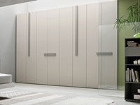 Armadio Orme Armadio lungo 4.025 battente Design Laccato Opaco Ante battenti