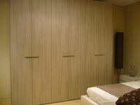 Armadio Battente Siloma Wood grigio scontato