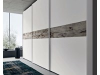 armadio vintage white 3 antone maxi scorrevole in offerta outlet
