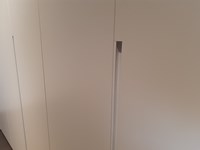 armadio laccato bianco opaco