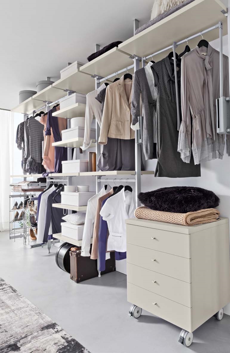 Armadio zg mobili cabinearmadio moderno laminato materico cabina ... Rivestimento laminato mobili