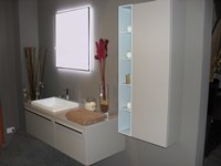 Bagno Azzurra lime frassino laccato titanio in prezzo affare!