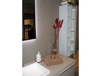 Bagno Azzurra lime frassino laccato titanio in prezzo affare!