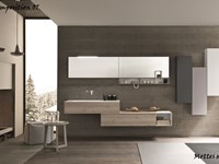 Arredo bagno modello Lime finiture ascelta su progettazione