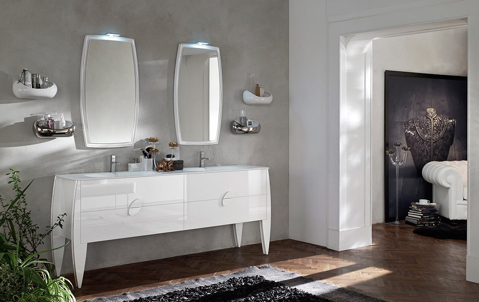 arredo bagno moderno di ardeco modello glamour
